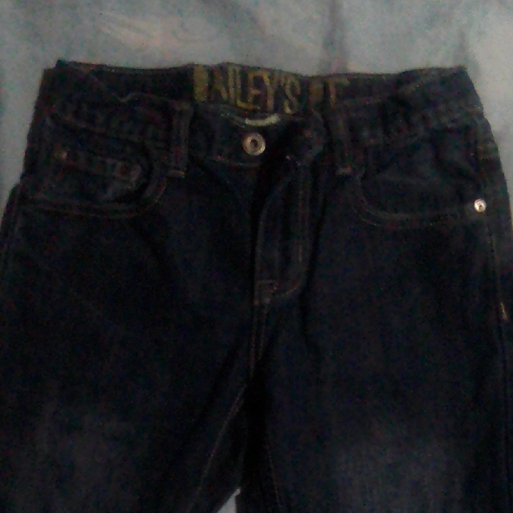 Light Blue Distressed Denim Jeans